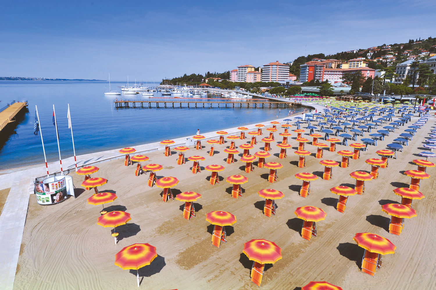 Portoroz coastal view